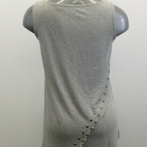 Strazzi Tank Top Women's Small Gray Sleeveless - Picture 4 of 8